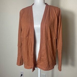 Revolve Chaser Rust Brown Cadigan w Pockets sz Small
